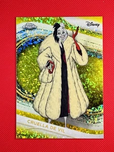 2025 Disney Topps Chrome Cruella De Vil ~Yellow Mini Diamond Refractor~ #103 ✨ - Bild 1 von 2