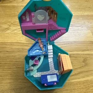 Juego compacto Polly Pocket vintage de los años 90 - Bluebird - Mini muñeca Barbie extra - Imagen 1 de 13