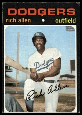 1971 Topps No650 Рич Аллен - Изображение 1 из 2