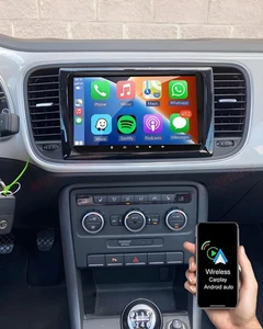 For 2011 2012 2013 2014 2015 VW Beetle Android 15 Navi CarPlay Stereo Radio GPS - Picture 1 of 24