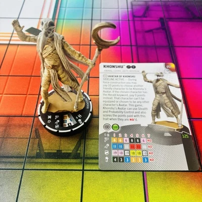 Heroclix Khonshu Chase | 057 | Marvel Studios Next Phase | Moon Knight Avatar Foto 1 de 4