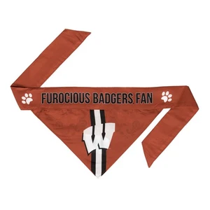 Wisconsin Badgers Pet Bandanna Size XS - Special Order - Picture 1 of 1