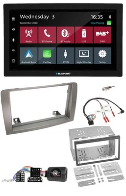 Blaupunkt DAB Bluetooth USB Lenkrad 2DIN Autoradio für Lancia Musa 2004-2012 - Bild 1 von 4
