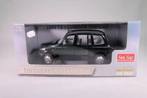 LE114 SUN STAR 1120 Voiture 1/18 1:18 TXL London taxi cab 1998 noire - Picture 1 of 7