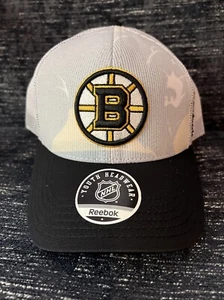 NWT NHL BOSTON BRUINS SNAPBACK YOUTH HAT BOYS SIZE 8-20 - Picture 1 of 3