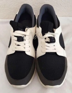 Kenneth Cole Reaction Shoes Men's 9.5 Size Black/White Sneakers - Picture 1 of 9