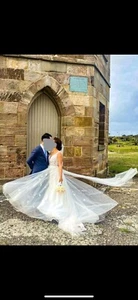Wedding dress Jessica Couture Hermia size 8 - Picture 1 of 6