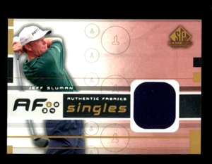 MINT 2003 Upper Deck SP Game Used Relic Authentic Fabrics #AF-JS Jeff Sluman - Picture 1 of 2