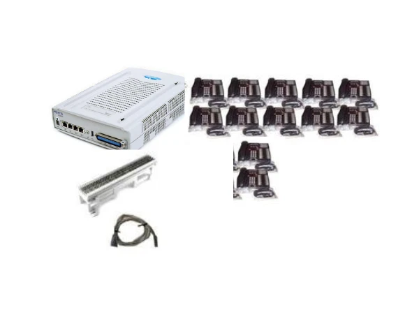 NORTEL NORSTAR BCM50 BUSINESS TELEPHONE SYSTEM WITH 12 T7316E PHONES & VOICEMAIL - Image 1 of 1