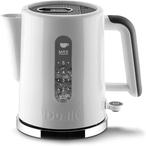 Dualit Studio 1.5L Jug Kettle in White With Polished Trim, 2.4KW Fast Boiling - Picture 1 of 10