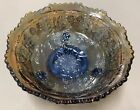 CARNIVAL SCARCE COLOR OF POWDER BLUE PANTHER CLAW FOOTED SMALL BERRY BOWL