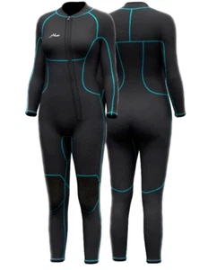 Hevto Unisex Long Sleeve Wetsuit 3/2mm Neoprene Diving Surfing Swimming - Medium - Picture 1 of 5