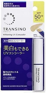 Transino Whitening UV Concealer SPF50+ PA++++ Waterproof 2.5g Made in Japan