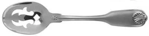 MIKASA Sheldon Satin 18/8 Stainless Steel Pierced Serving Spoon/Tablespoon Korea - Picture 1 of 1
