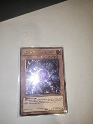 Yugioh! Caius The Shadow Monarch-TU03-FR000. Ultimate Rare Unlimited. French. LP - Image 1 of 4