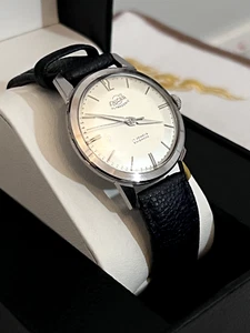 Enicar Ultrasonic Enishock Hand Winding Vintage Watch 17 Jewels 1950 - Picture 1 of 13