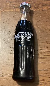 Vintage Mini 3 Inch COCA COLA Miniature Glass Bottle Hebrew Isreal COKE - Picture 1 of 8