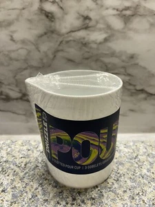 Pintura de llovizna para verter 3 ranuras taza añadir K@@L AFECTOS a las obras de arte nuevo ENVÍO GRATUITO - Imagen 1 de 3