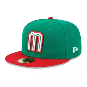 New Era - Mexican National Baseball Team 59FIFTY Fitted Cap - WBC Mexico - 2Tone - Picture 1 of 4