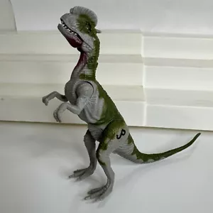 Dilophosaurus Jurassic Park Dino Screams Dinosauro Figura 1993 Kenner Sound Funziona - Foto 1 di 8