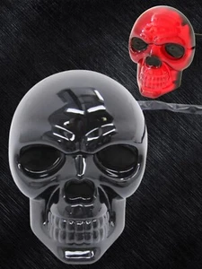 Skull LED Lighted Trailer Hitch Cover LED Tow Hitch Light Cover Fits 2" & 1-1/4 - Bild 1 von 4