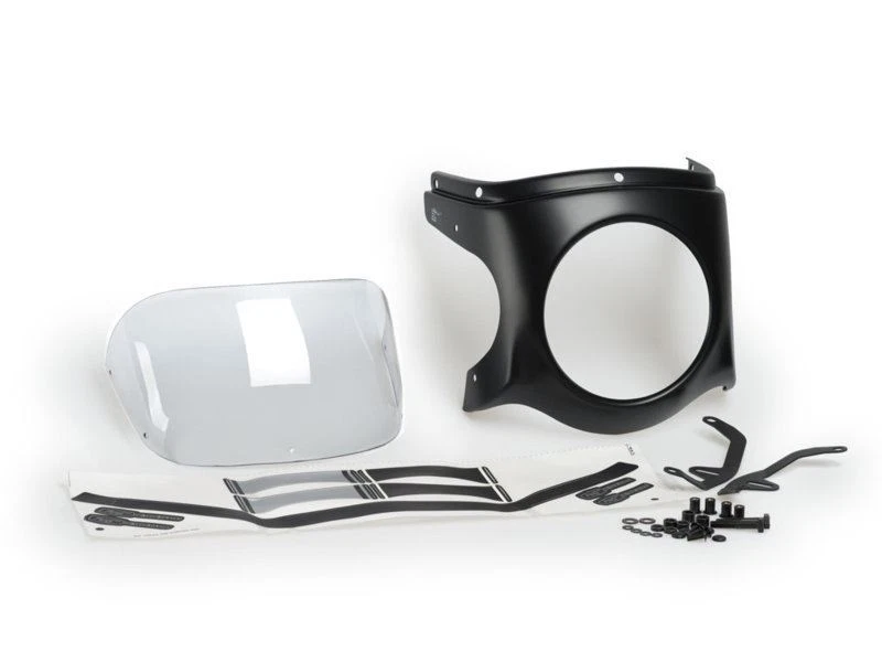 Carenado Puig Retro Negro y Pantalla Transparente 180mm Triumph Bonneville Speedmaster 18-24 Foto 1 de 1