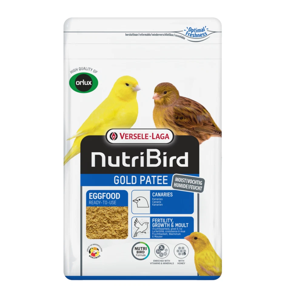 VERSELE LAGA Versele - NutriBird - Gold Patee für Kanarien - 1000g