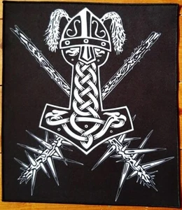 GRAVELAND – thors hammer – BACKPATCH - Bild 1 von 1