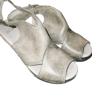 Zapatos de tacón de cuña con hebilla de cuero gris Dansko Vanda 1701797200 para mujer Eur 37 6,5/7  - Imagen 1 de 9