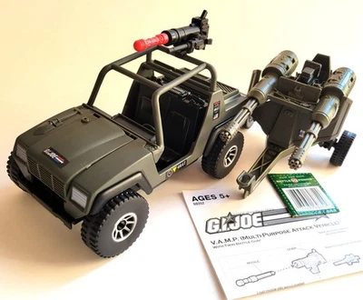 Jeep GI Joe Valor vs Venom VAMP con pistola de batalla Hasbro 2003 Foto 1 de 2