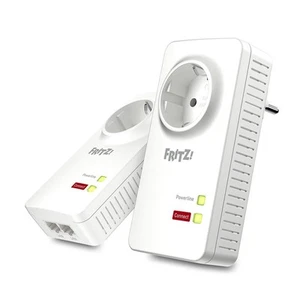 AVM FRITZ!Powerline 1220 Set Gigabit-Heimnetz an jeder Steckdose 2x Gigabit-LAN - Bild 1 von 5