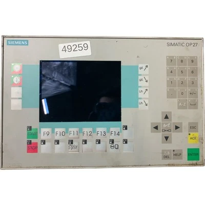 Siemens SIMATIC OP27 Operator Panel 6AV3627-1JK00-0AX0 - Bild 1 von 4