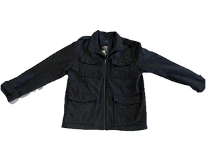 GAP Wool Blend Jacket Coat Mens SZ XL Insulated Lined Zippered NWT!!  MSRP $99 - Picture 1 of 19