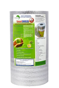 SmartSHIELD -3mm HVAC  Duct Wrap Reflective insulation Foam core  24" X 50ft - Picture 1 of 6