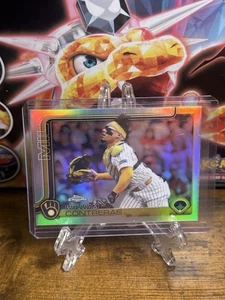 2025 Topps Chrome Rainbow Foil William Contreras #25 - Picture 1 of 2
