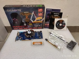 Gigabyte ATI Radeon HD 3870 ZALMAN Edition 512mb IMBALLO ORIGINALE testato risoluzione da collezione - Foto 1 di 11