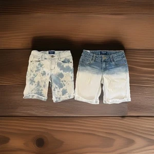 Little girl size 7 Arizona jeans Bermuda. Lots of 2. Adjustable waistband. - Picture 1 of 8