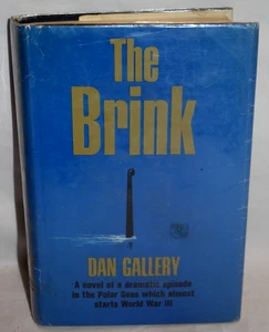 The Brink By Dan Gallery 1968 1st Edition Hardcover / DJ Doubleday - Picture 1 of 8