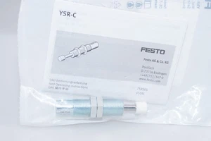 Festo YSR-10-10-C 191199 Ammortizzatore Industriale Autoregolante IMBALLO ORIGINALE, NUOVO - Foto 1 di 3