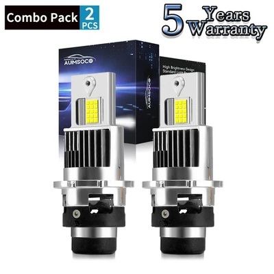 Para Mercedes-Benz CLS550 2007 2009 2011 2x D2S Faros LED Bombillas de haz alto bajo Foto 1 de 4