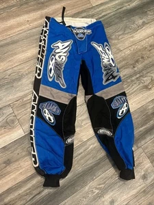 Vintage Men’s 32 Waist Motocross Riding Pants 840 diamond Oxford Edge #S132 - Picture 1 of 14