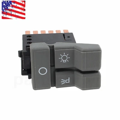 Headlight Parking Light Rocker Switch Gray Fit For Chevy GMC Pickup Truck - Image 1 of 4