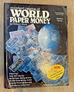 Standard Catalog of World Paper Money Fourth Edition Volume 2 Albert Pick - Picture 1 of 5