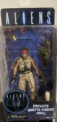 NECA Aliens Private Jenette Vasquez | 2017 | 7 дюймов | экшн-фигурка запечатанная - Изображение 1 из 4