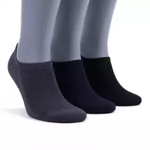 Herren Bambus No Show Socken - (3er Pack) - 443 - Bild 1 von 3