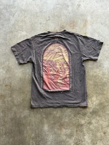 Camiseta Empyre Christ Gris Desteñido Logo Gráfico Patinador Talla Mediana M - Imagen 1 de 4