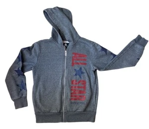 Converse All Star Grey Kid's Hoodie Size M 10/12 - Picture 1 of 3