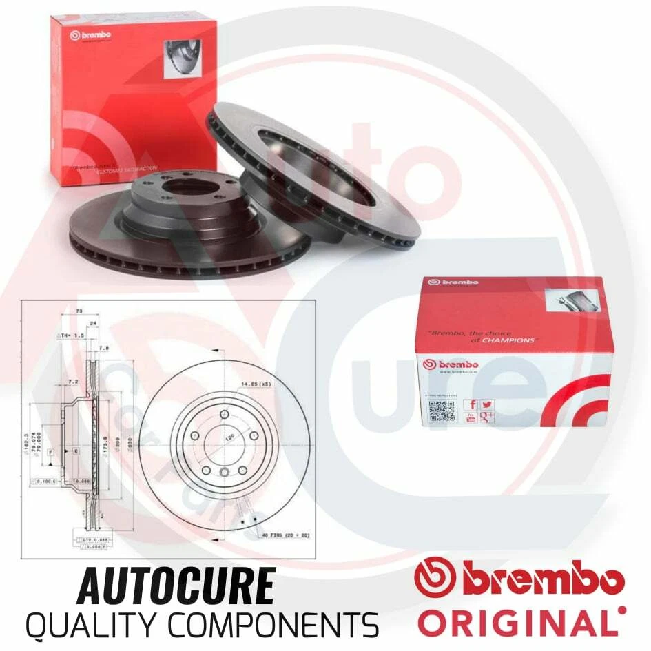 SE ADAPTA A BMW X1 E84 2009> DISCOS DE FRENO BREMBO RECUBIERTOS DELANTEROS Y PASTILLAS BREMBO  Foto 1 de 1