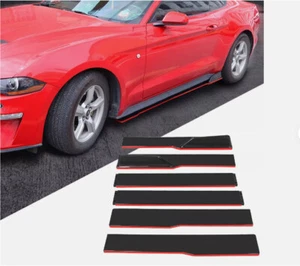 Side Skirt Rocker Panel Body Kit for Charger SRT Daytona 15-22 Carbon Fiber Look - Picture 1 of 5