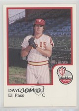 1986 ProCards El Paso Diablos Dave Huppert